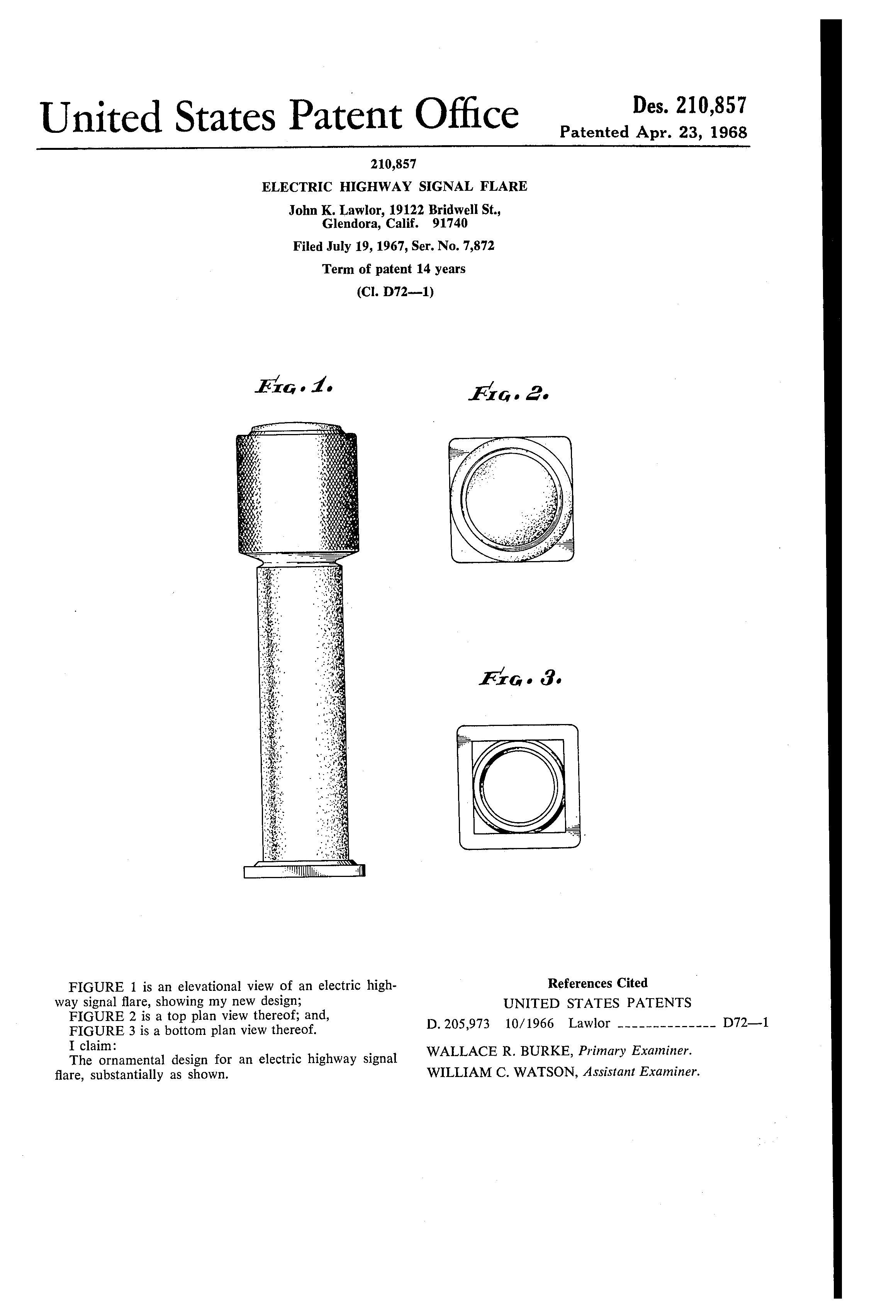 electric highway signal flare