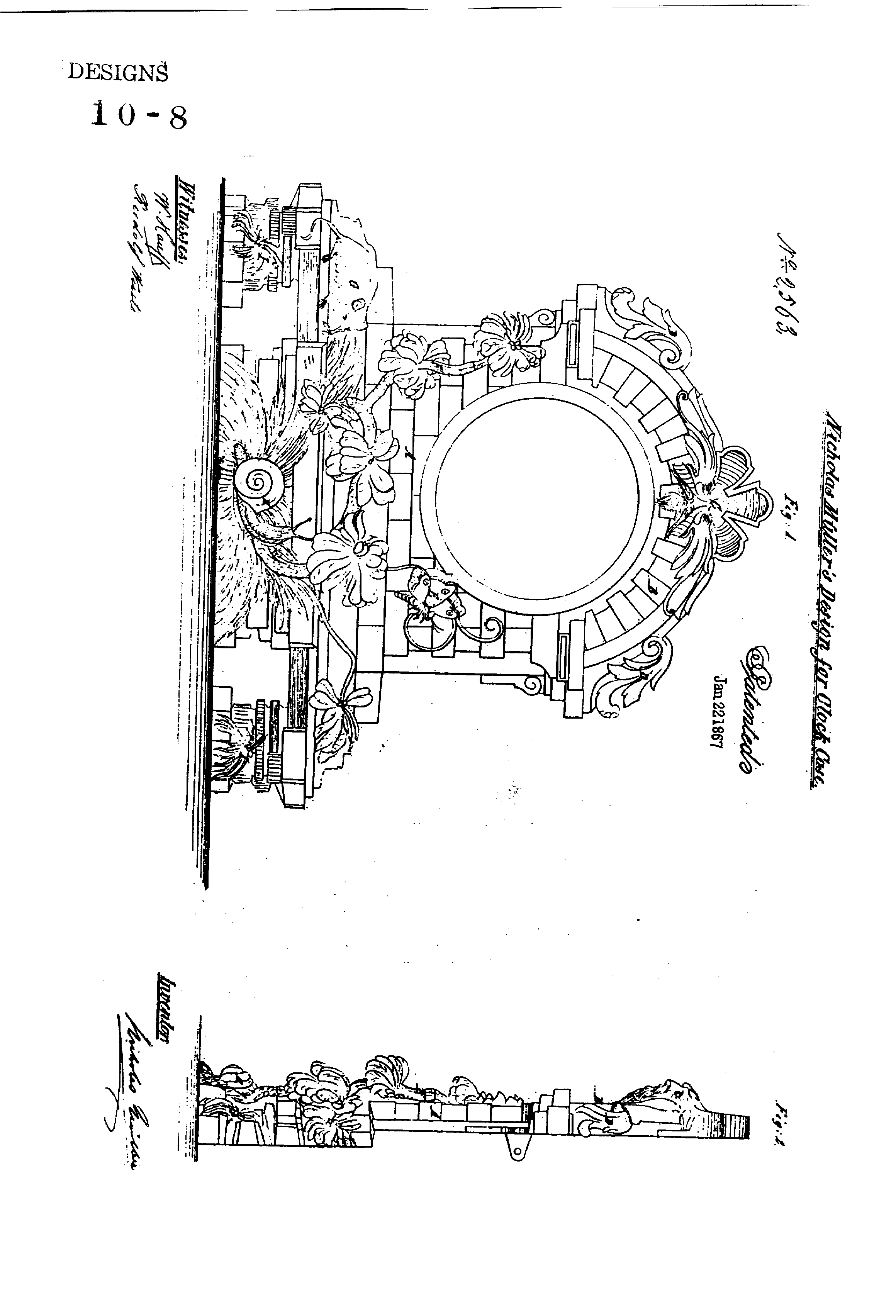Clock Case Ruin