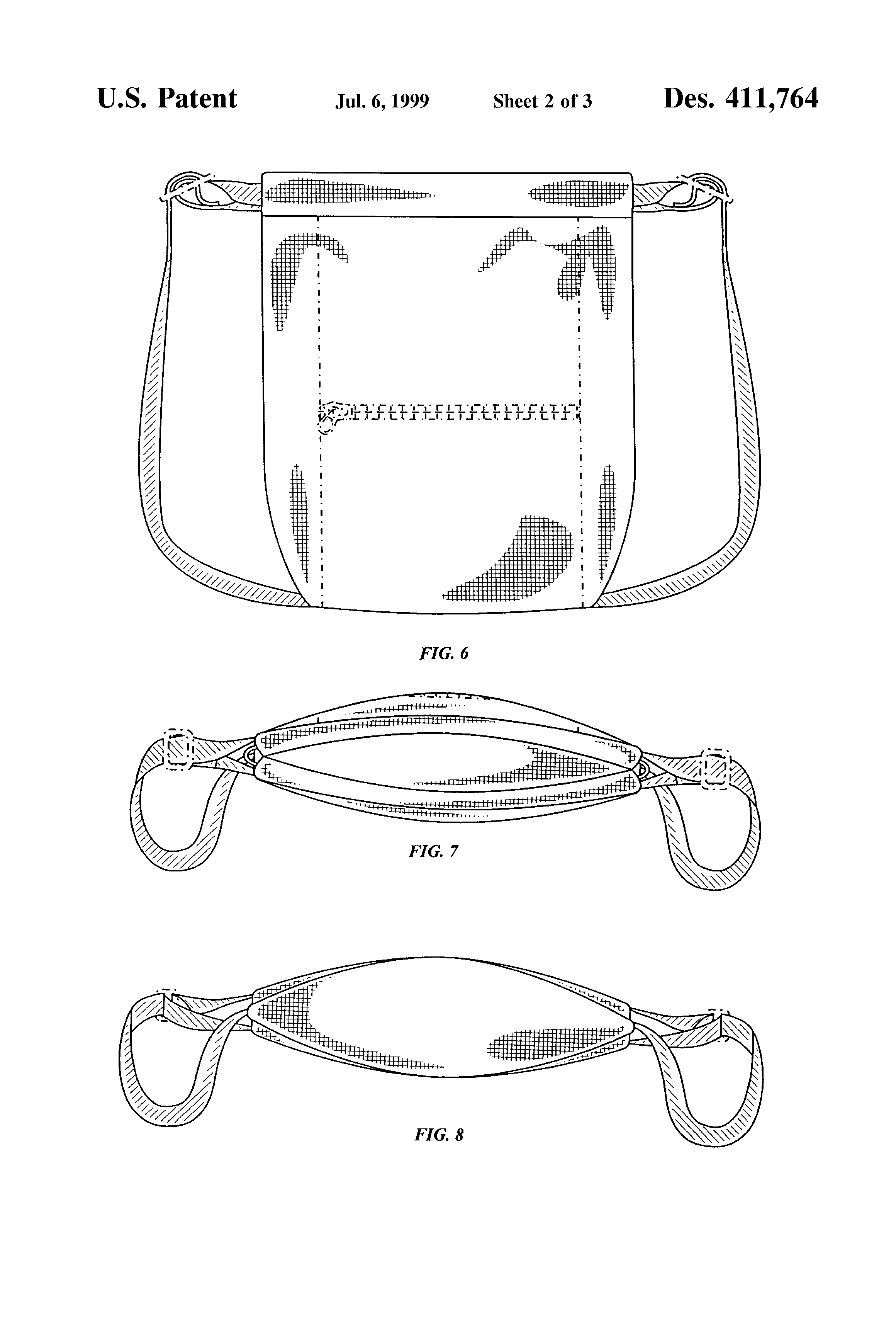 Patent USD411764 Convertable clutch bag Google Patents