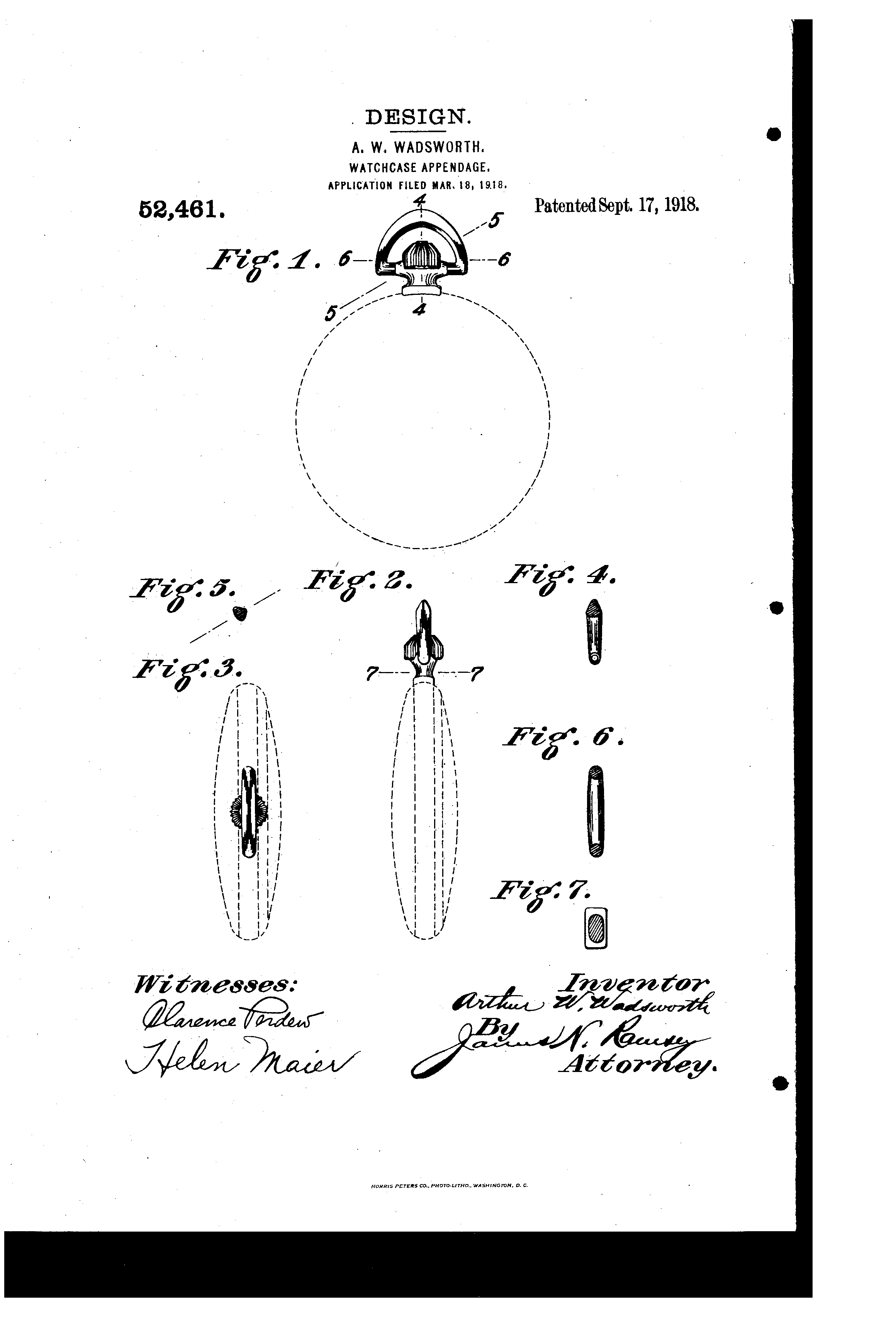 Watch Case Appendage