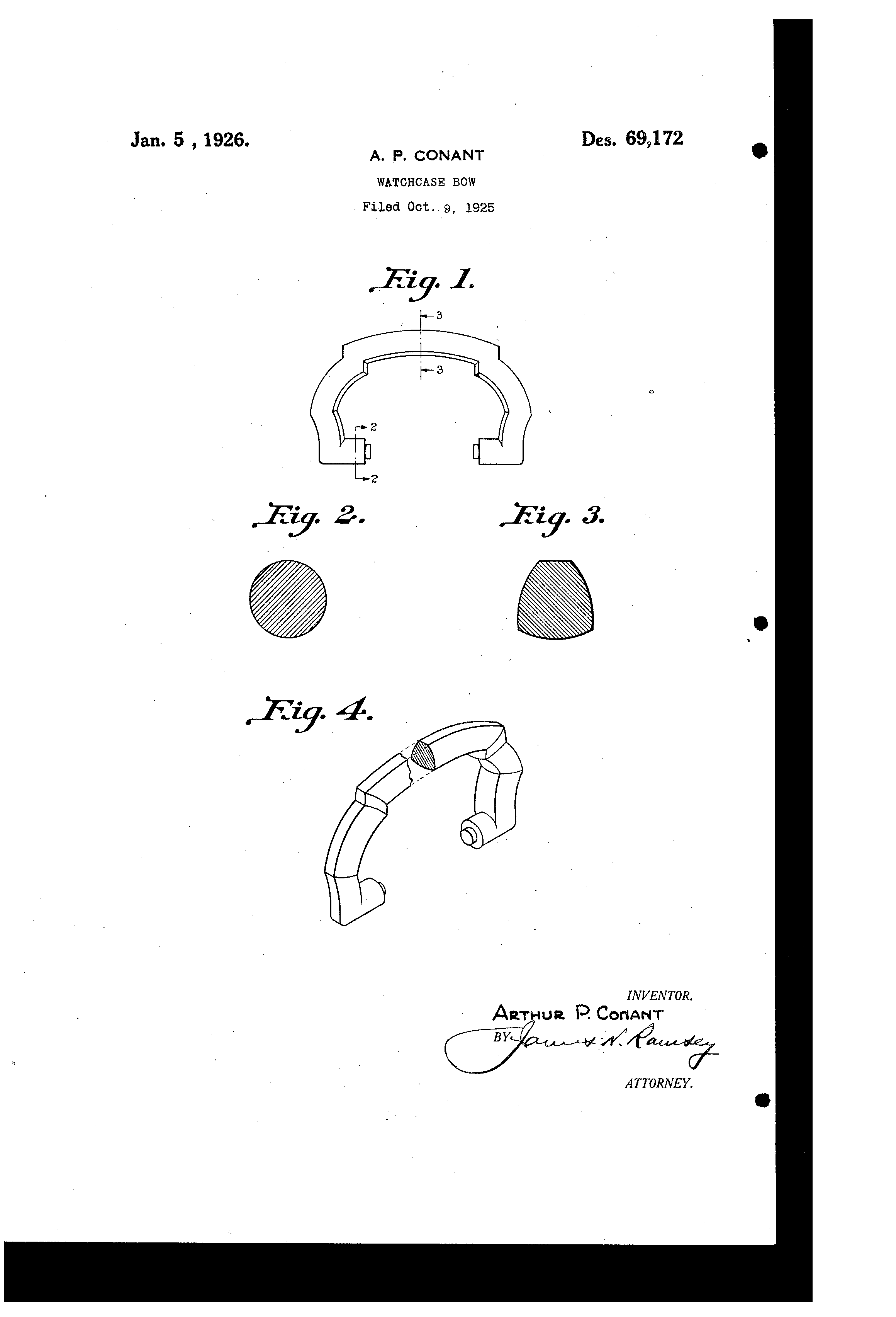 Watch Case Bow