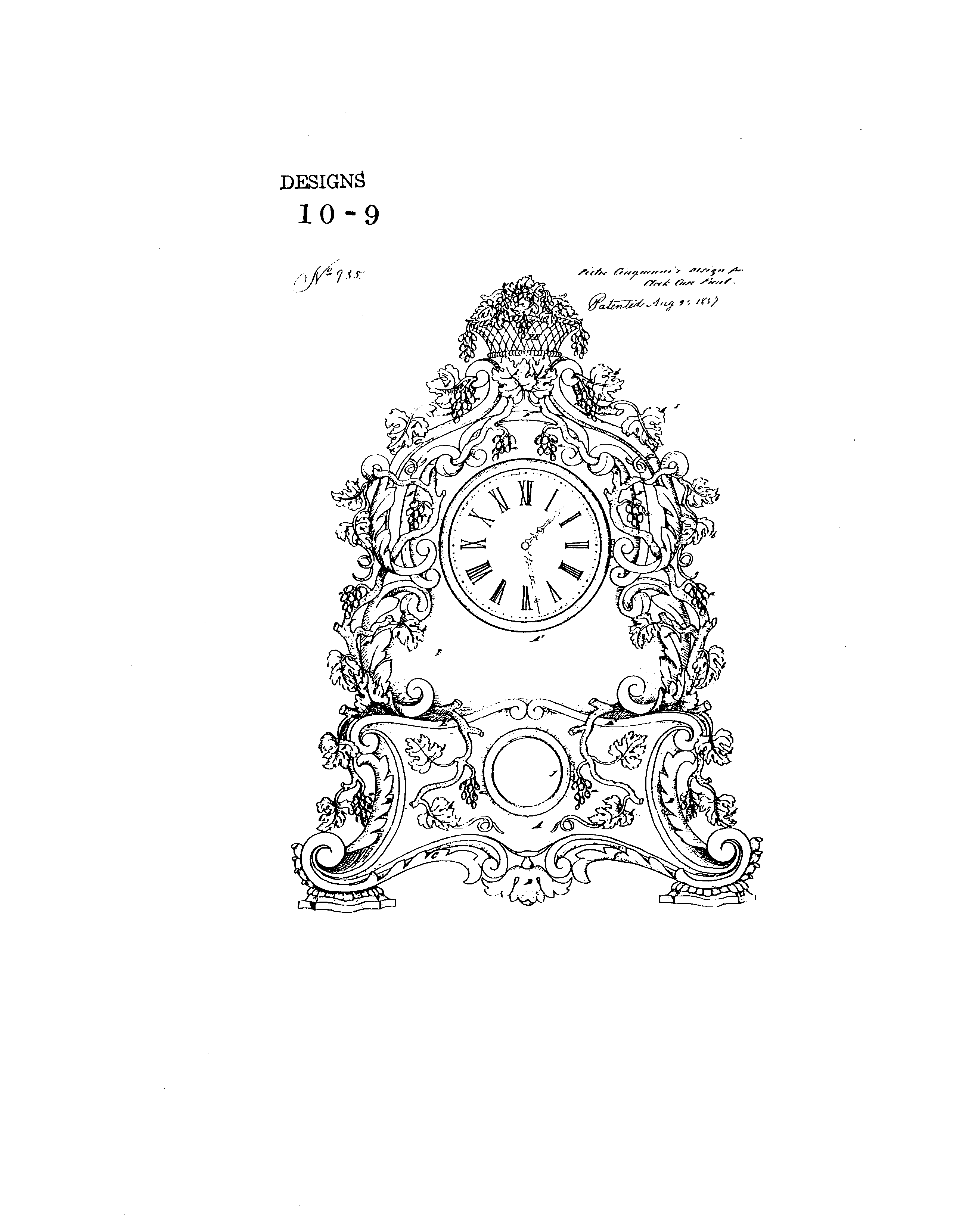 Clock Case Front