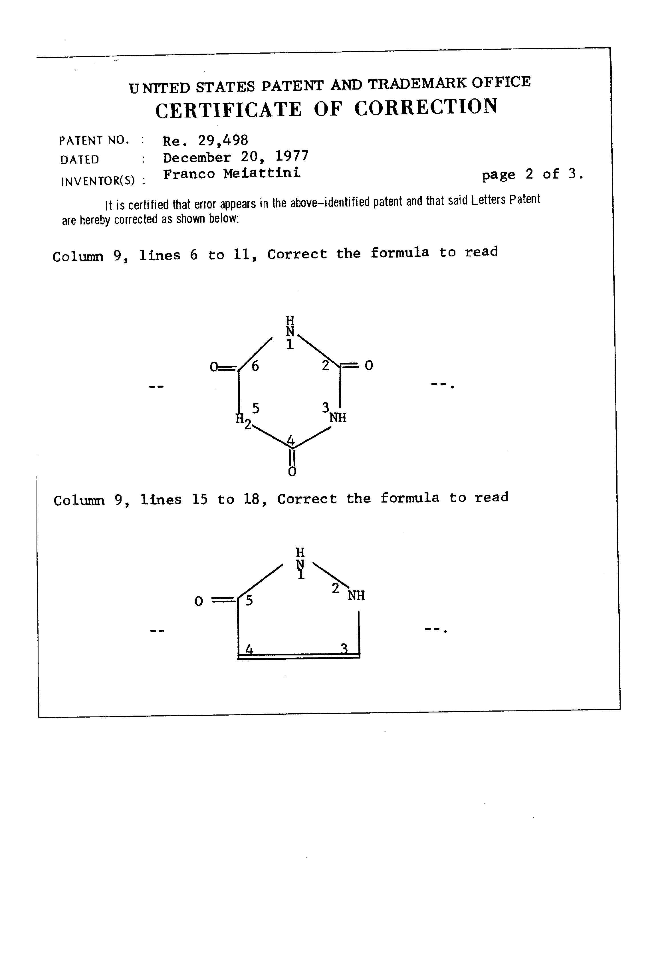 Patent Usre29498 Process For The Enzymatic Determination Of Patent Drawing