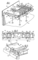 Method and apparatus for forming an elevated concrete slab section of a building