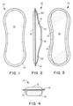 External feminine protection device with skid-resistant coating for holding ...