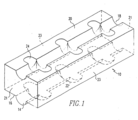Flue walls using interlocking bricks